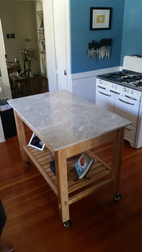 Rolling Kitchen Island